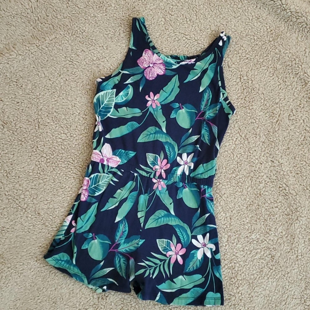 Old Navy Tropical Girls Romper Size 10 / 12